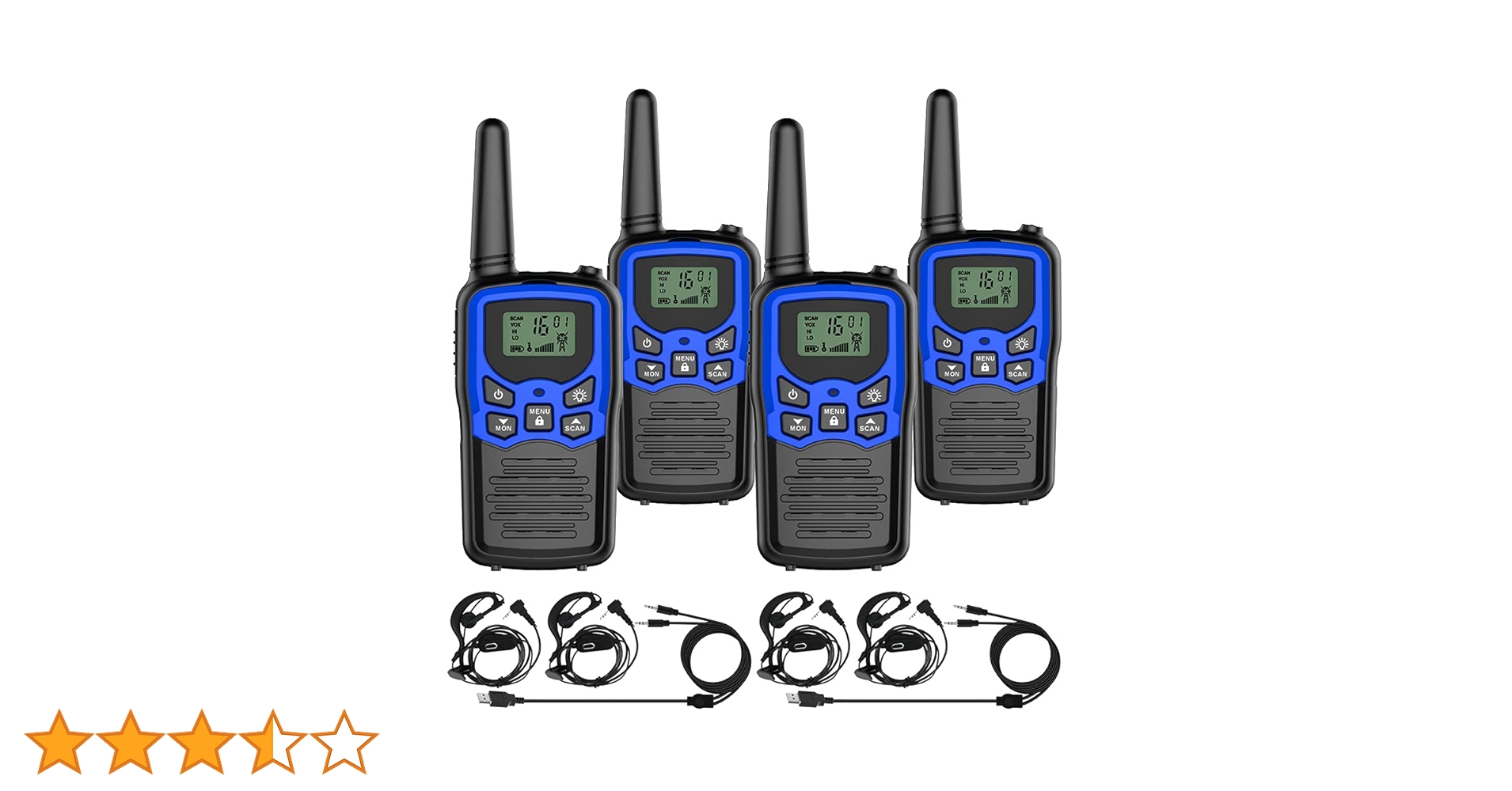 Amazon | トランシーバー 無線機 免許不要 特定小電力 充電式 携帯型